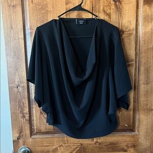 Vici Black Cowl Neck Top